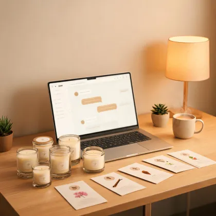 Customer care desk for home fragrance support